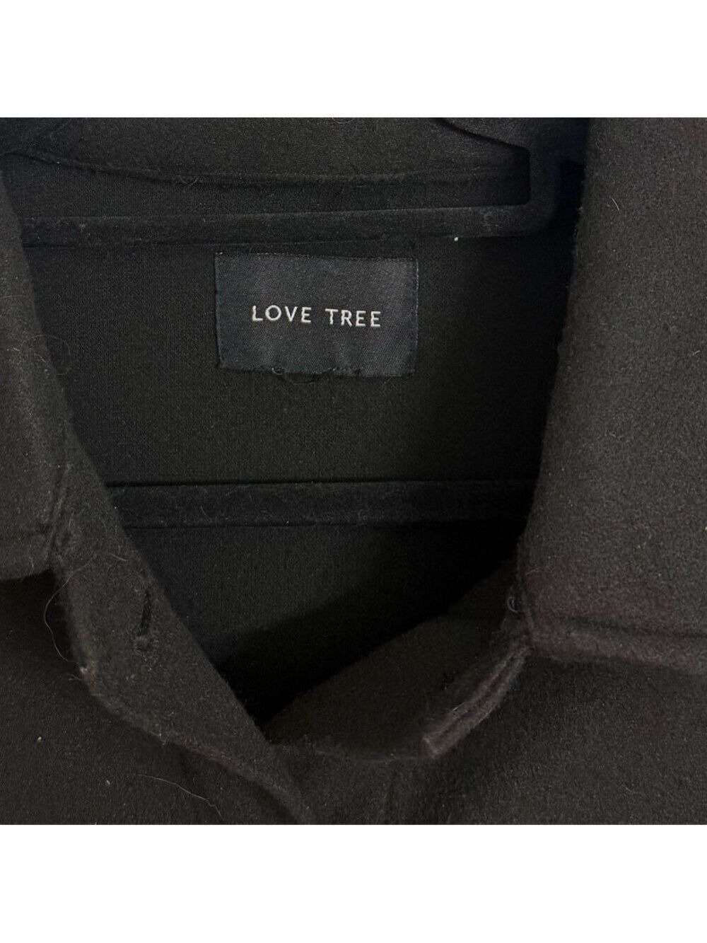 Love Tree Women’s Black Thick Shirt Jacket. Size XL - Picture 6 of 6